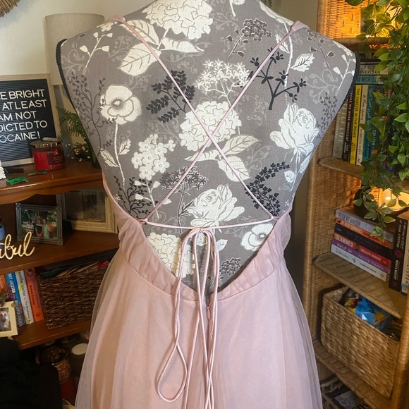 Hello Molly Blush Pink Midi Dress - Picture 9 of 13